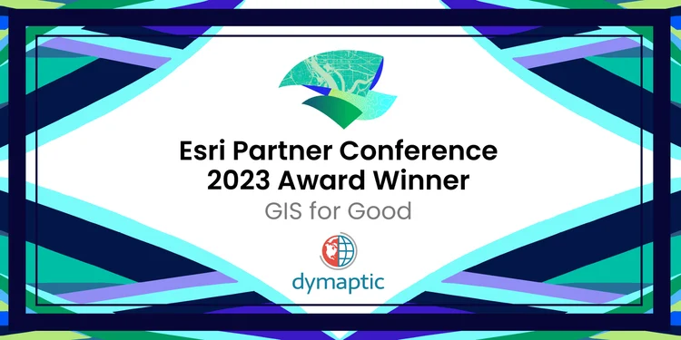Dymaptic Receives Esri's GIS for Good Award