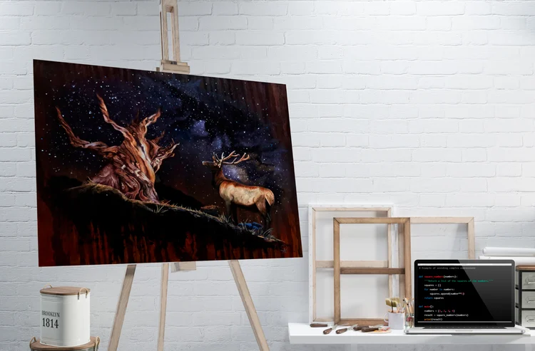 My Two Art Forms: Web Development & Painting