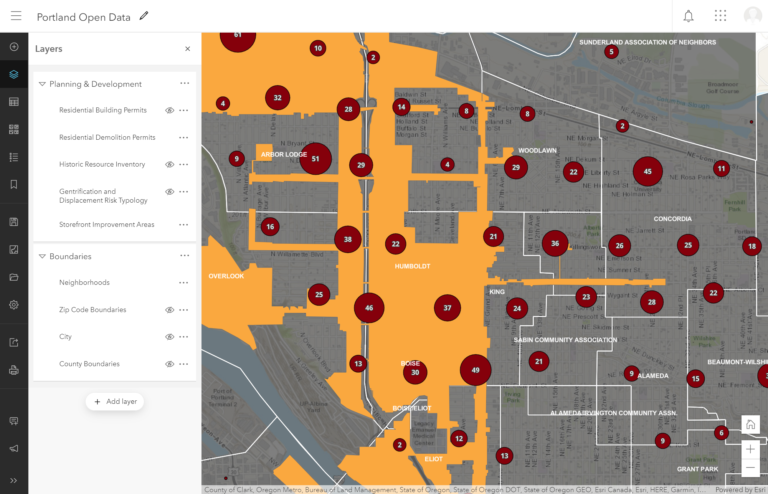 arcgis online group layers